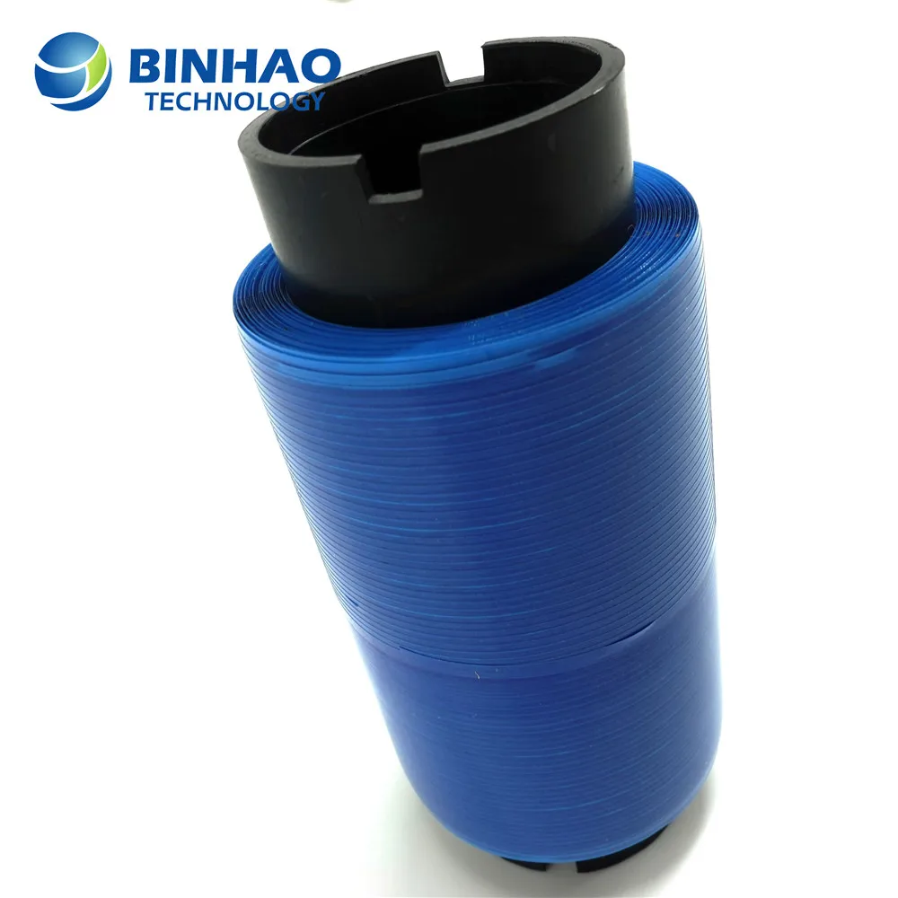 Blue Single Side Handmade Piece Bopp Film Self Adhesive Tear Strip Tape for Tea Box Food Packing