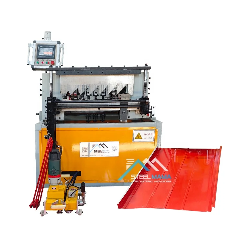 Colombia Popular High Quality Portable Color Steel Standing Seam Roll Forming Machine