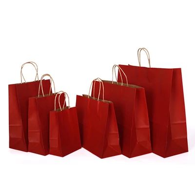 Brand New Three-Strand Kraft Thermal Thank You Sublimation Stars Starbucks Stand Up Square Large Paper Gift Bags