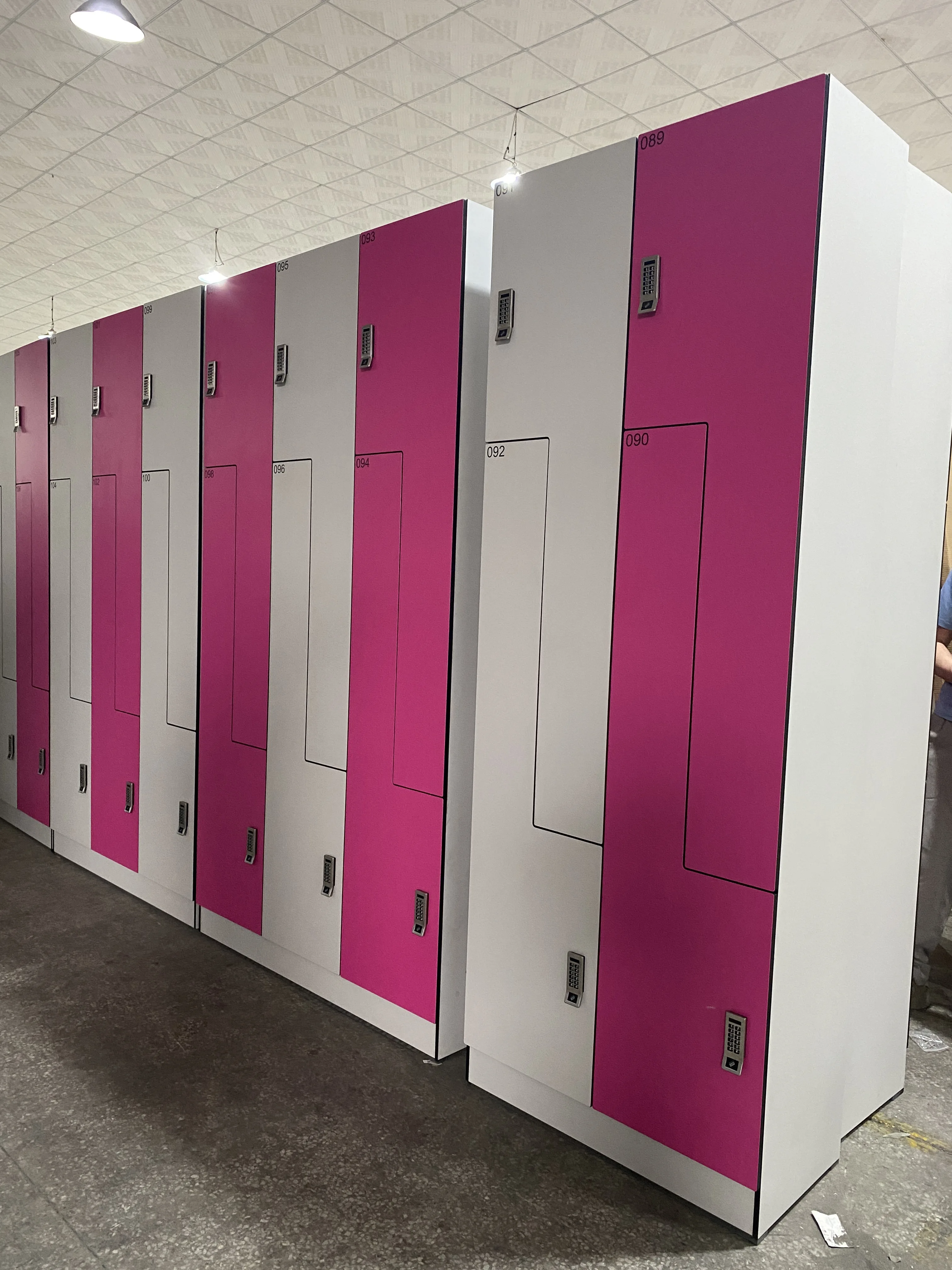 HPL Cabinet Locker simple system fingerprint digital locker