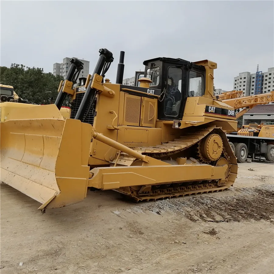 Cat бульдозер для продажи б/у CAT D8R бульдозер б/у гусеничный cat D8 D8R D7R D6R бульдозер