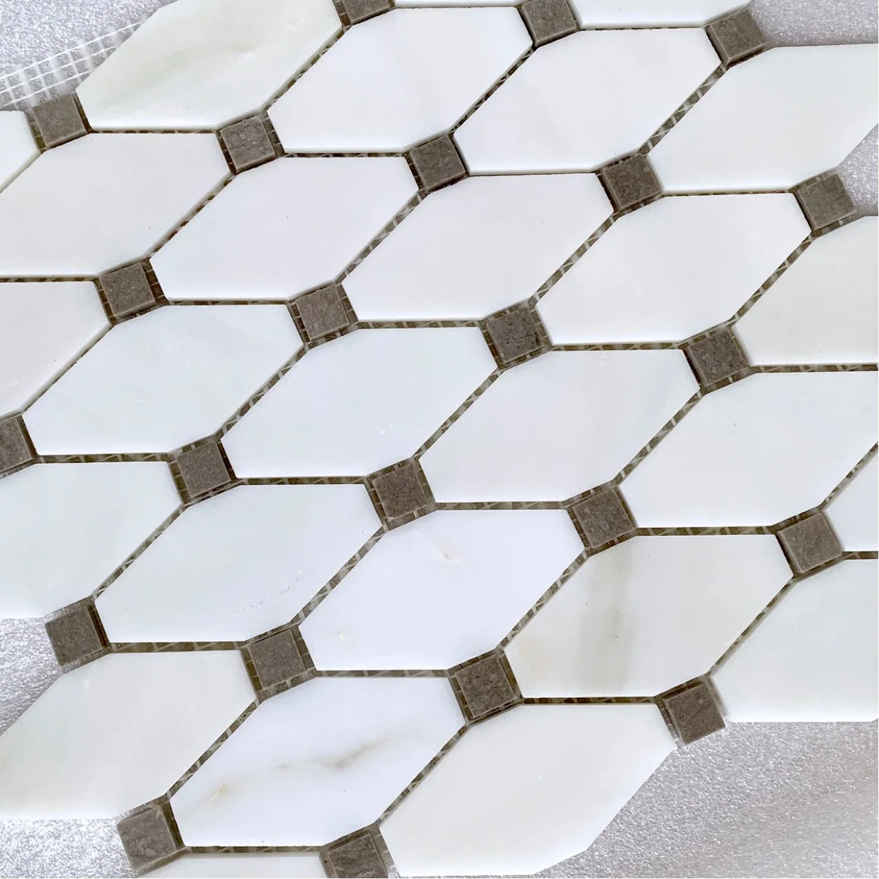 Foshan Black and White Gray Matte Surface Non Slip Octagon Floor Tile And Wall Tile