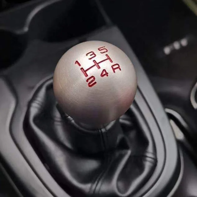 JDMotorsport88 Car Interior Accessories 5 Speed 6 Speed Ball Aluminum JDM Racing Gear Shift Knobs for Honda Civic FD2