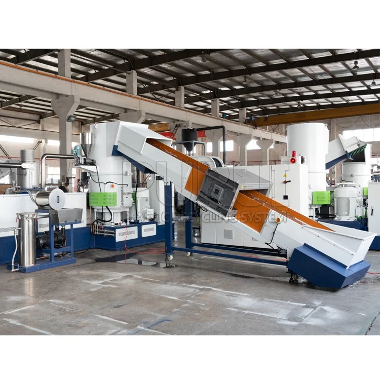 water-ring hot die face plastic pelletizer machine