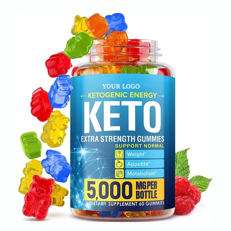 OEM Private Label Custom Flavor Weight Loss Keto Gummies Ketogenic Mct Energy Gummies