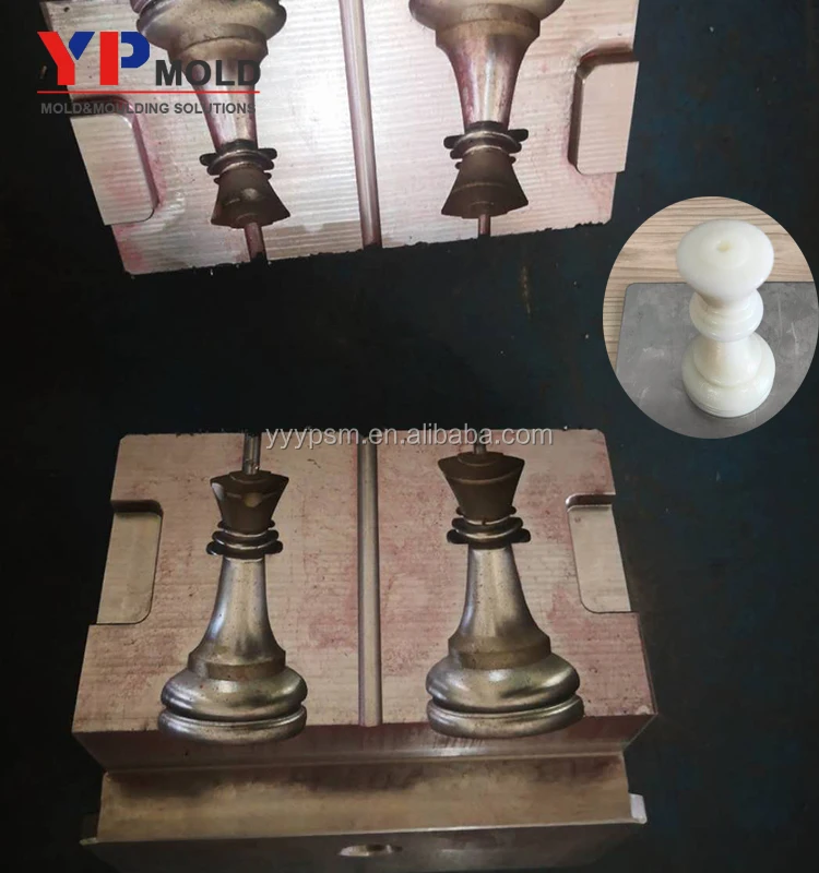 Пластиковая пресс-форма для шахматных изделий/формовочная