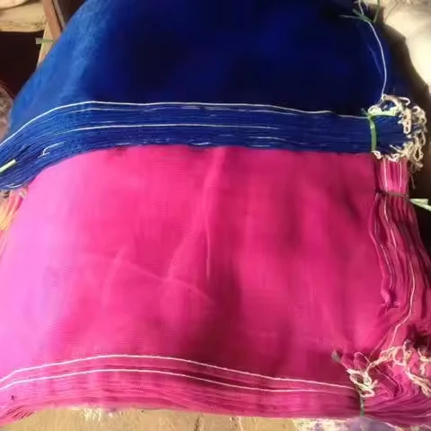 Pouch PP Mesh Net Bag PP/PE Red Potato Sack  Mesh Onion Bag for Firewood Eggplant