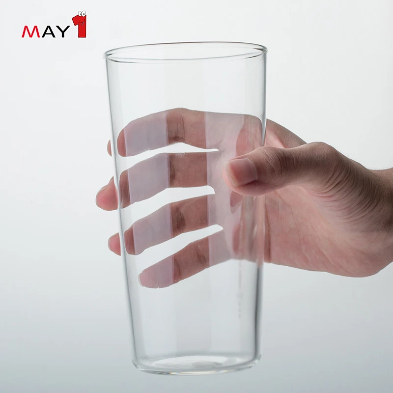 household high borosilicate cooking glass water beverage cup