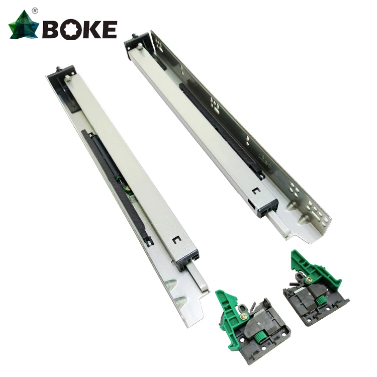 China Manufactory School box slides runner damping drawer slide with clip from guangzhou hardware