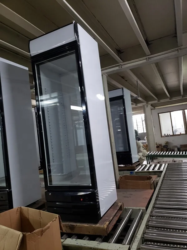 Cheaper Price  Single Door Beverage Cooler Vertical Showcase refrigerator 278