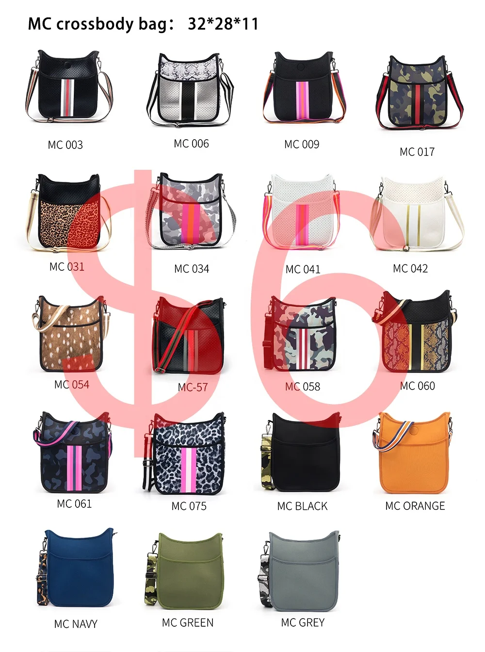 Top Quality Hot Sale Beach Bag Perforated Neoprene Tote Bag Rubber Logo For Women