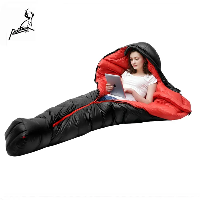 
ROUTMAN RS-309 Eider Down Quilt Outdoor Down Blanket Waterproof Travel Camping Mummy Sleeping Bag 