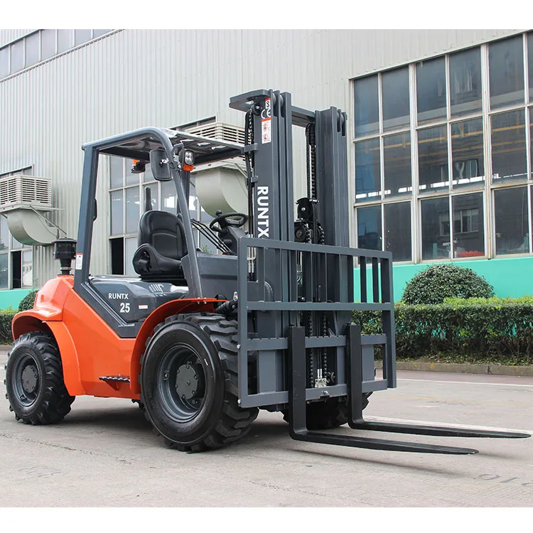 Runtx 3 ton 4WD all Rough Terrain forklift