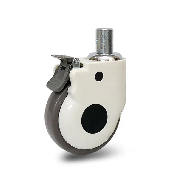 Dlpo 125mm Trolley TPR / PU Medical Wheel Castor/Caster for Nurse Use