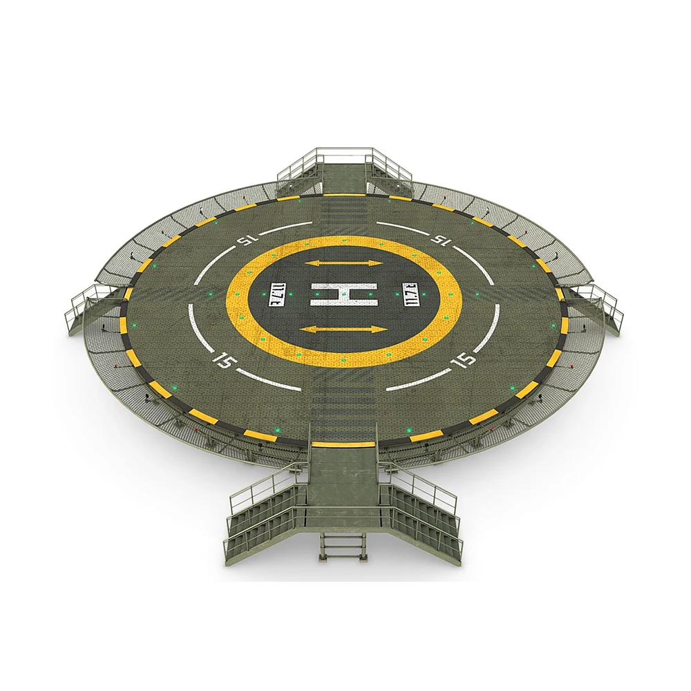 Modern Design Aluminum Alloy Mesh Net Frame Bracket Aircraft Hangar Deck Naval Vessels Cargo Ship Helipad Manufactured Factory