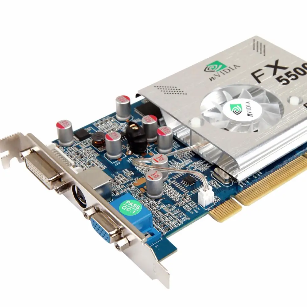 FX5500 256M AGP Video card WITH TV,DVI DDRAM graphic card