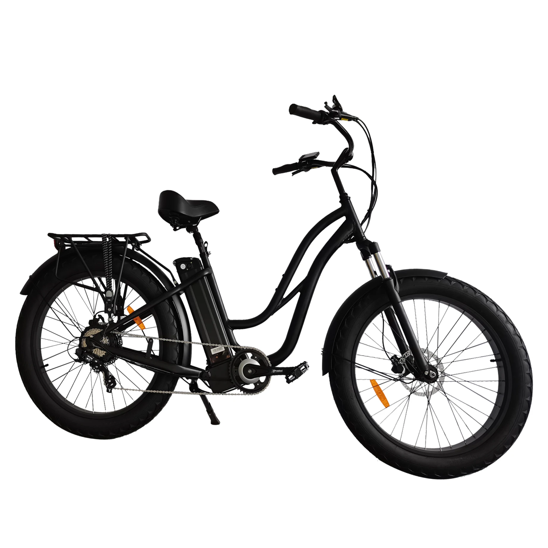 Ristar 26 inch fat tire beach snow electric bike for woman