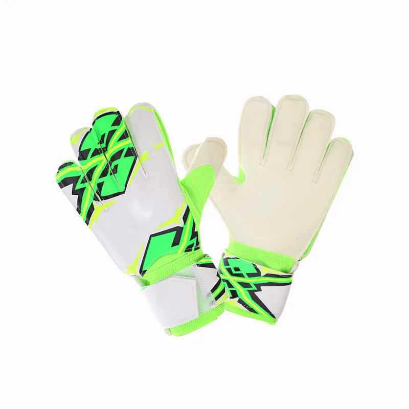  Soccer training teenager football wear goalkeepergloves finger guard protection rubber style
