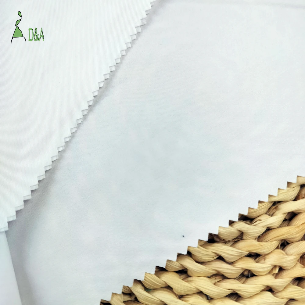 Wholesale Recycled Polyester Fabric Eco-Friendly Water/Oil/Stain-Resistant 70%Polyester 27%Viscose 3%Spandex Fabric For Clothing