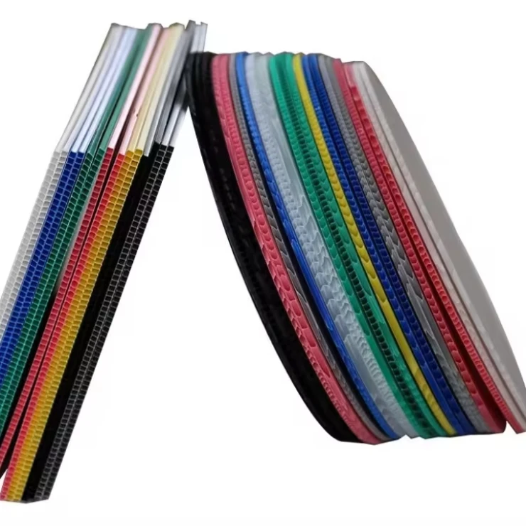 Corruone Colored Polypropylene Coreflute PP Hollow 4x8 Honeycomb Polion Sheets Corrugated Plastic Corex Danpla Fluted Board