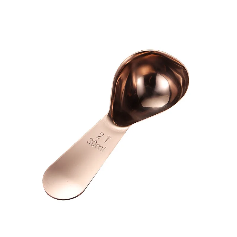 Stainless steel with scale measuring spoon milk powder spoon seasoning measuring spoon set