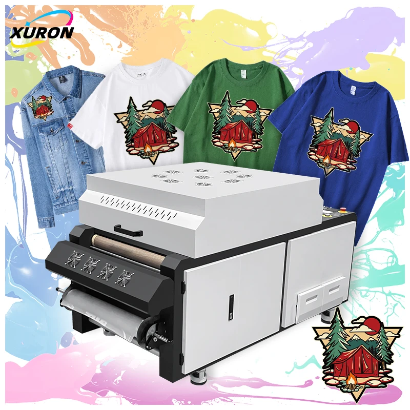 Manufacturer Direct Sale High Speed dtf Printer machine Heat Transfer 60cm dtf horizontal shaker machine