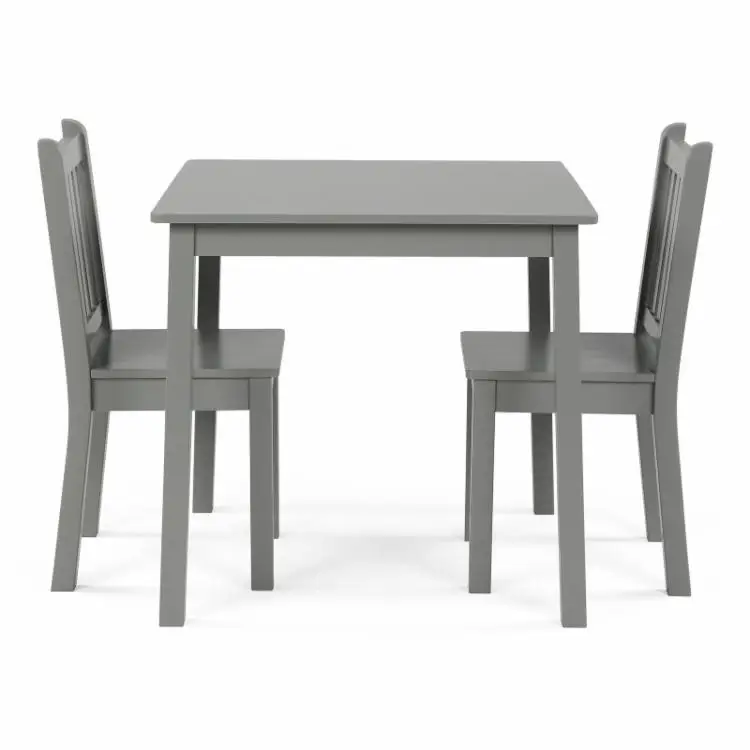 Multifunctional Wooden Furniture Kids Learning Table and Chair Set