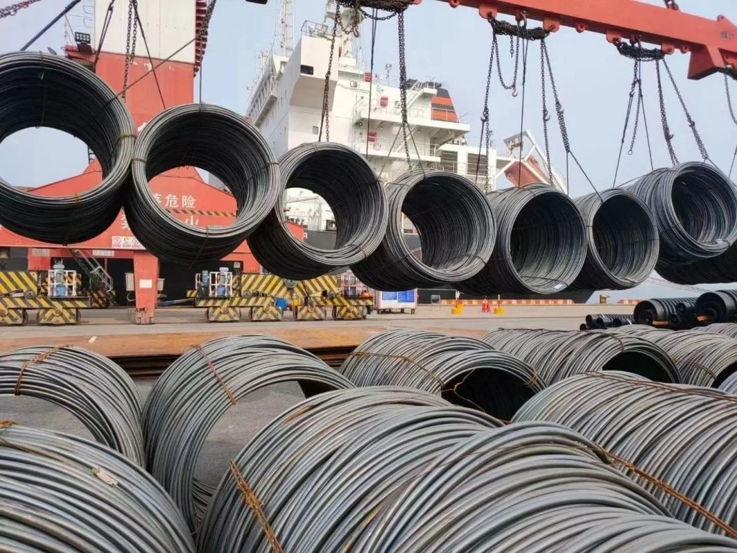 China products CN suppliers Electric galvanized steel 1.0mm high strength steel wire rods hot dipped galvanized