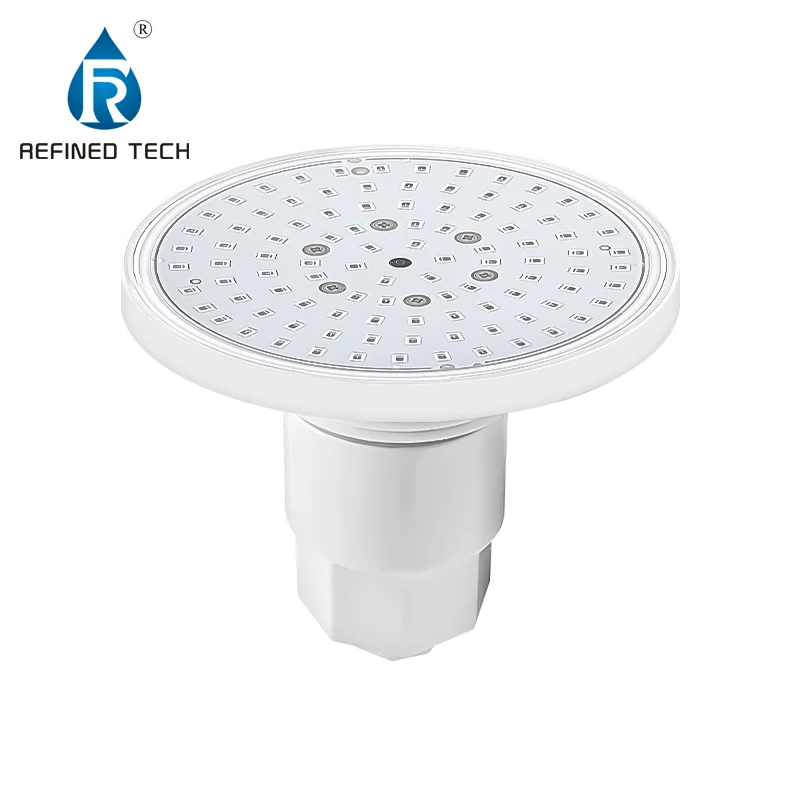 IP68 LED 12 в 1-1/2 дюйма 2 фитинг RGB лампы освещение для подводного освещения Светодиодная лампа бассейна стекловолокно