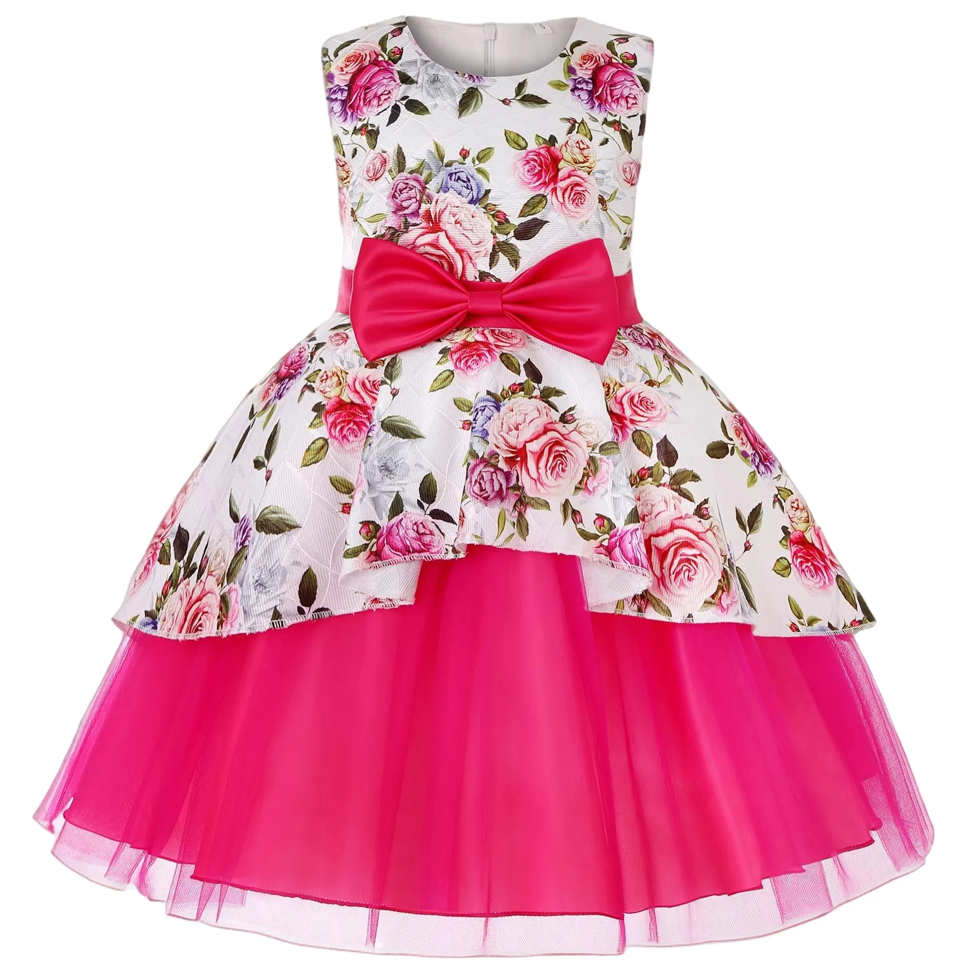 2024 New Fashion Little Mermaid Evening Elegant Dress Clothes Dresses Kids Fancy Dress Carnival Costumes