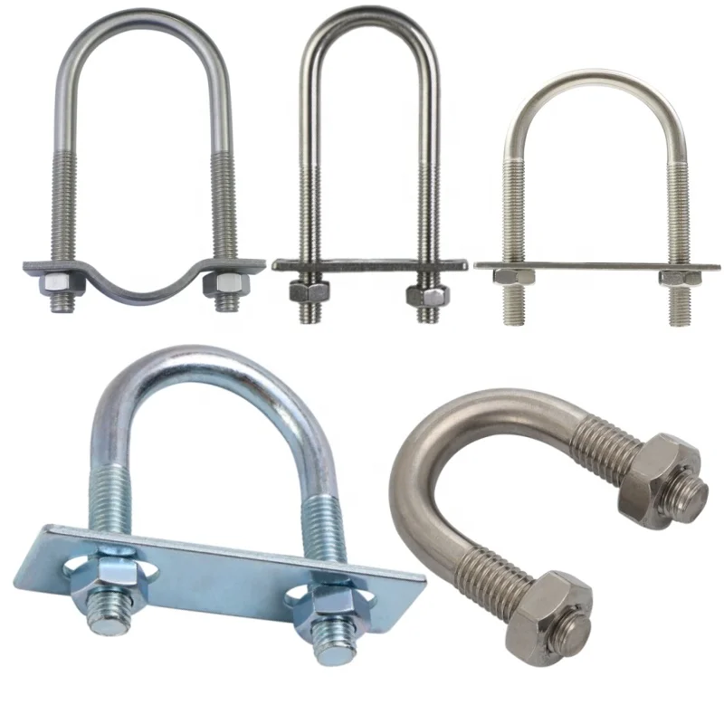 U type Hook Bolts/J Bolts Stainless Steel Antenna Mount Clamp U-bolt