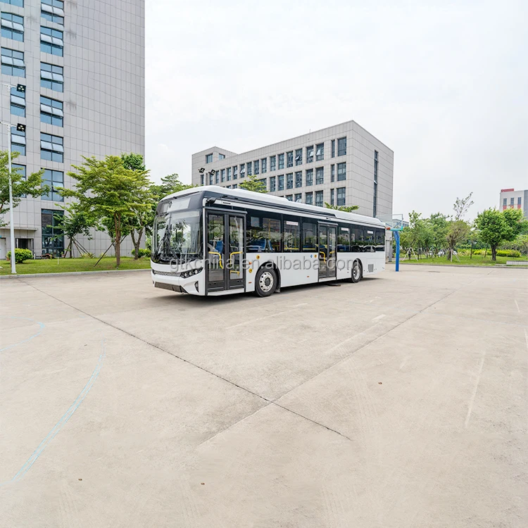New Luxury 12m City Bus with 35+1 Seats Customized Zero Emission Electric City Bus Most Popular 30 Seats RHD Bus