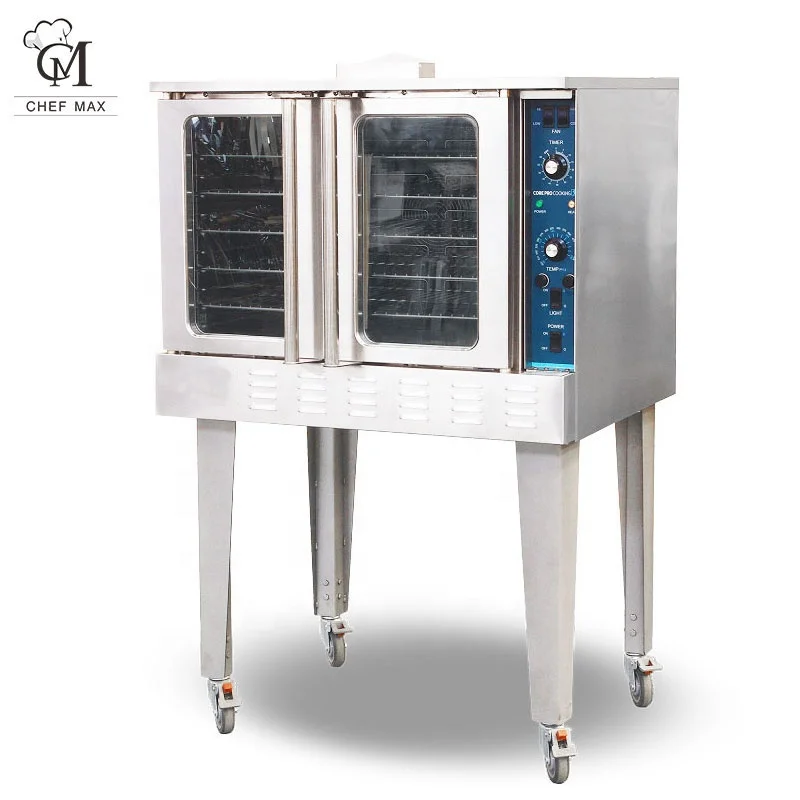 Двухслойная Коммерческая газовая электрическая конвекционная печь CHEFMAX в американском стиле Конвекционная