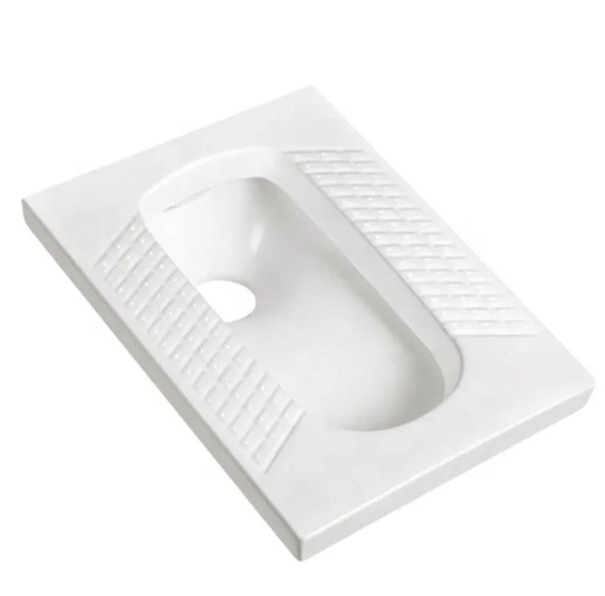 High quality sanitary ware ceramic toilet floor connects squatting pan