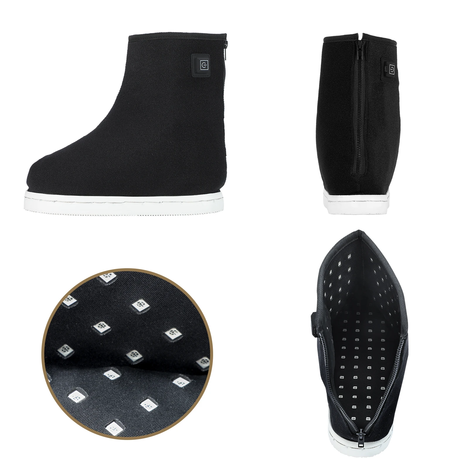 The Red Light Therapy shoes for Neuropathy Pain Relieving Flexible LED Wrap Boots for feet and legs therapeutic