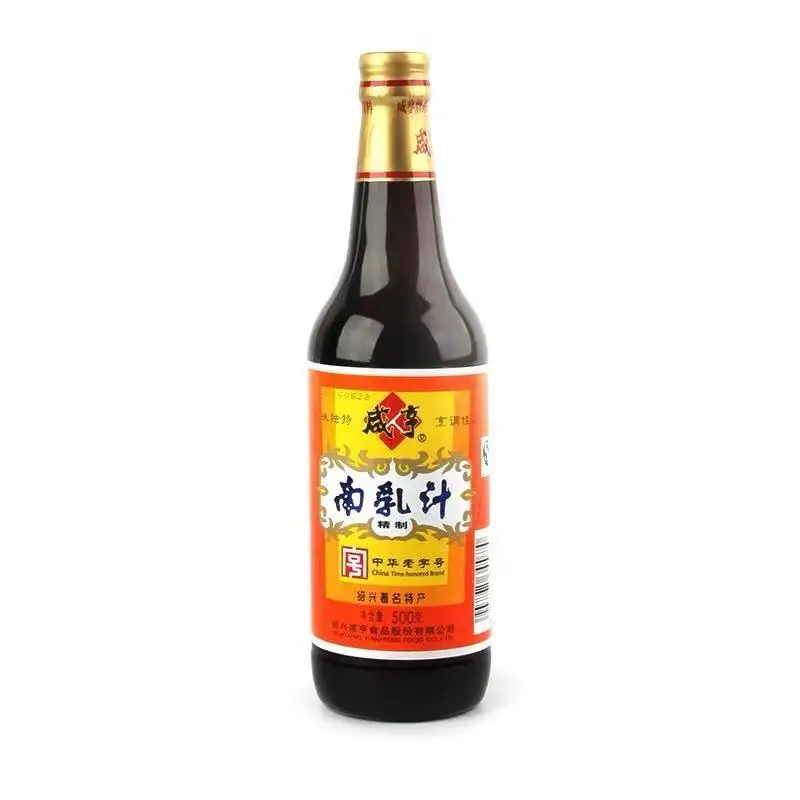 2021 hot sale high-quality southern milk 500g*12 bottles of unique flavor commercial fermented bean curd sauce