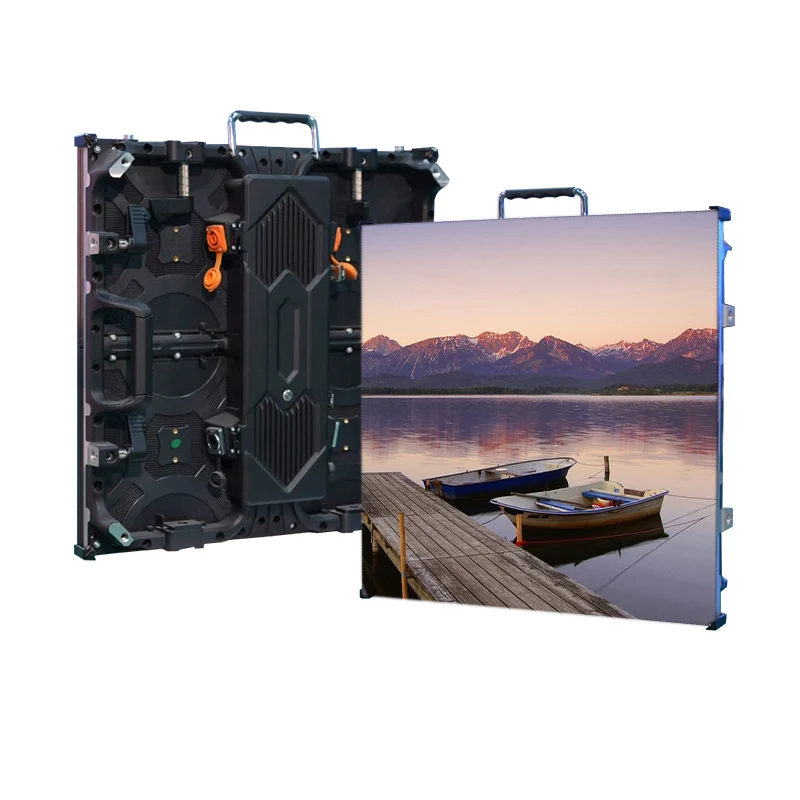 Ultra-thin indoor and outdoor advertising Led display P2.604 video wall LCD portable splicing screen