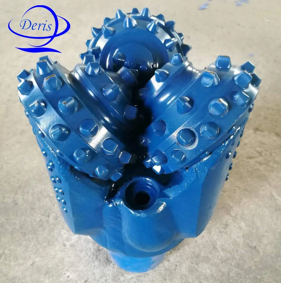 Factory Price tungsten carbide second hand IADC 737 oil well drilling TCI tricone bit 245 mm