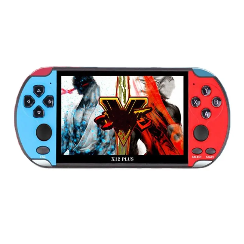 
New Arrival X12 Plus Portable Handheld Video Game Console 16GB 64Bit 7 Inch HD Display Game Player 