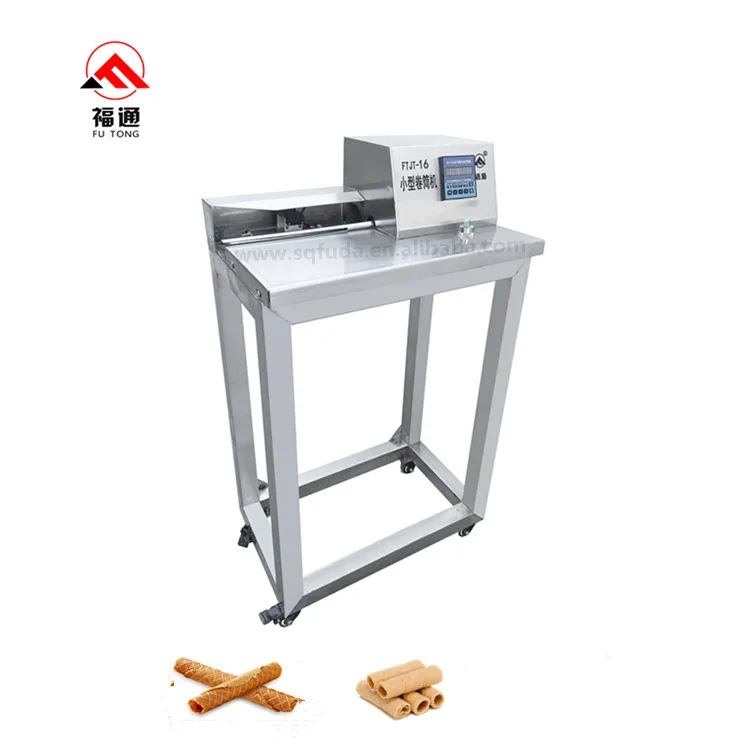 Factory Selling Wafer Roll Production Line/ Automatic Egg Chocolate Filling Wafer Roll Making Machine