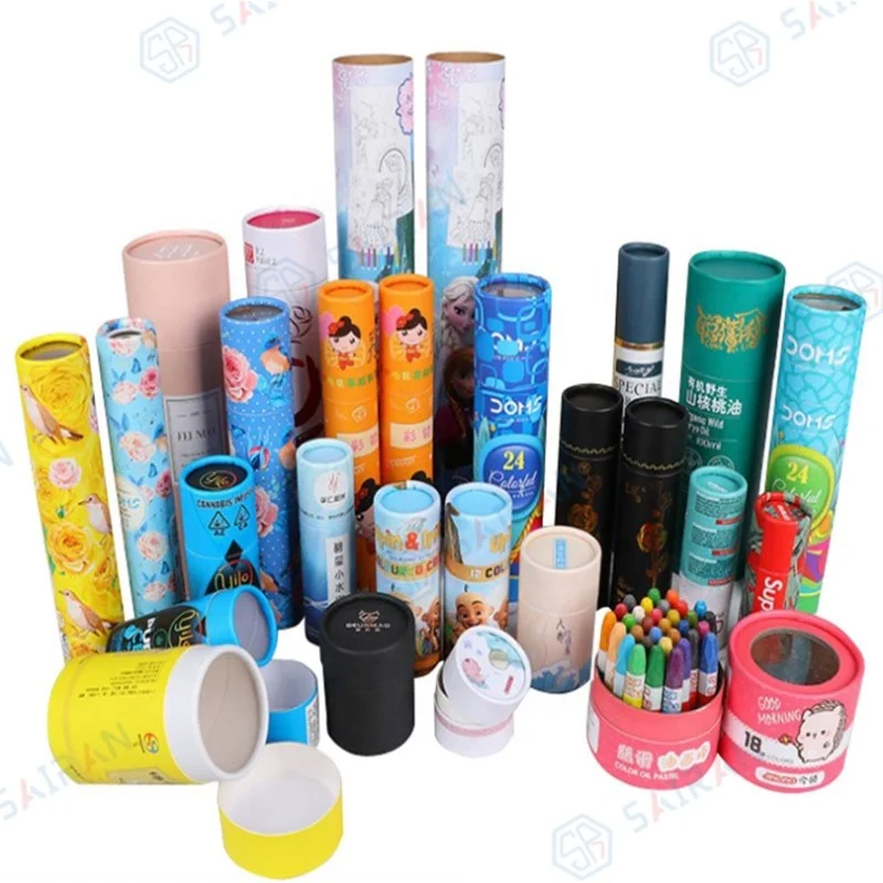 Fast working speed round paper can core tube paper bobbin labeling machine
