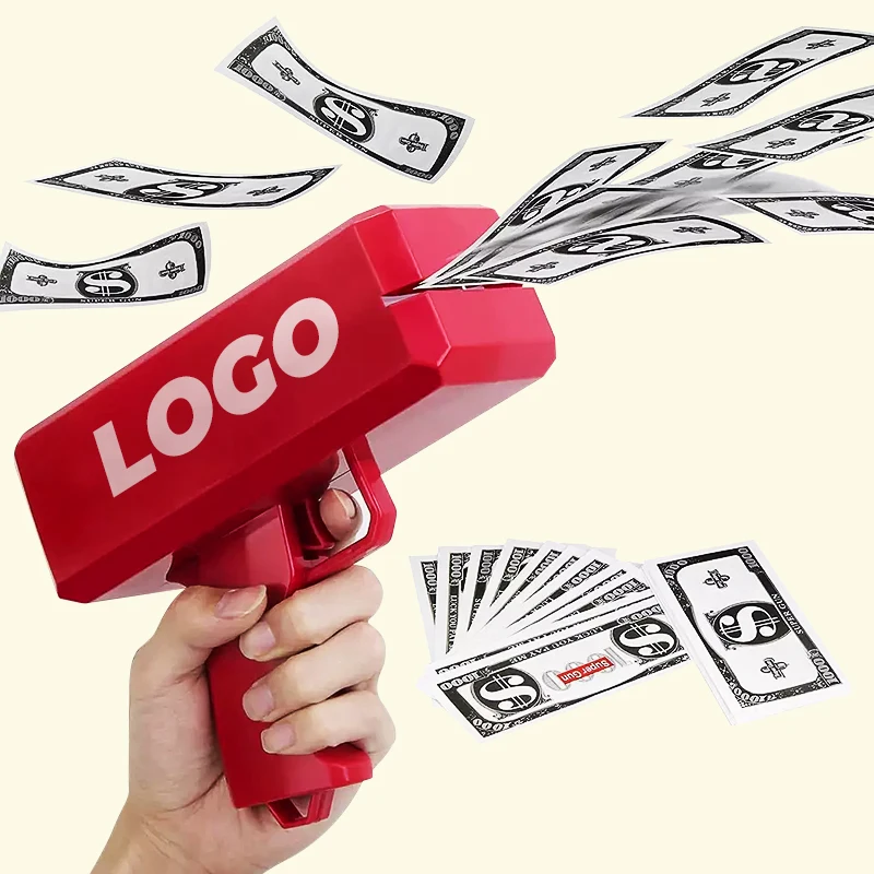 Hot Sale Gold Gun, Super Money Gun, Gun Money