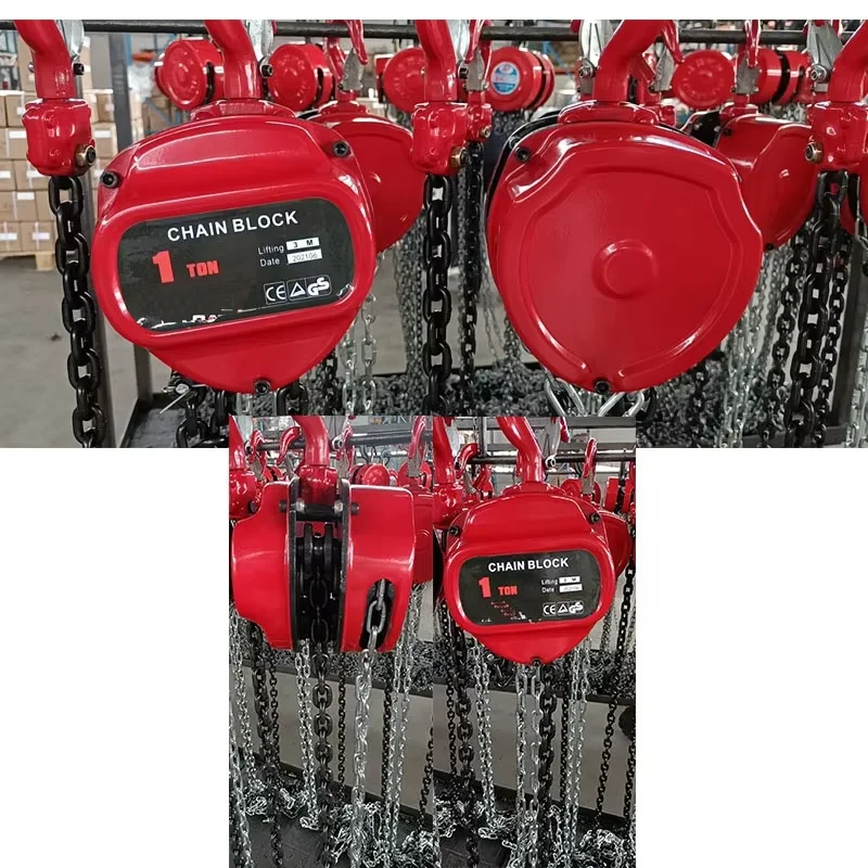 Altertool Portable 2Ton Manual Operated Chain Pulley Block Hoist/Pull Lift Chain Hoist/3 Ton Chain Hoist