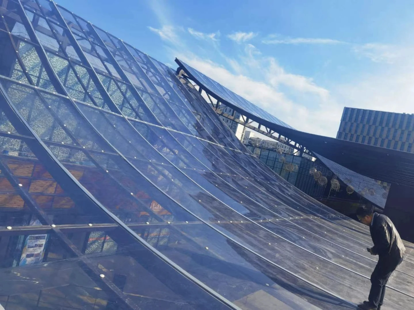 Polycarbonate Swimming Pool Cover Polycarbonate Solid Sheet clear Plastic Roofing Sheet