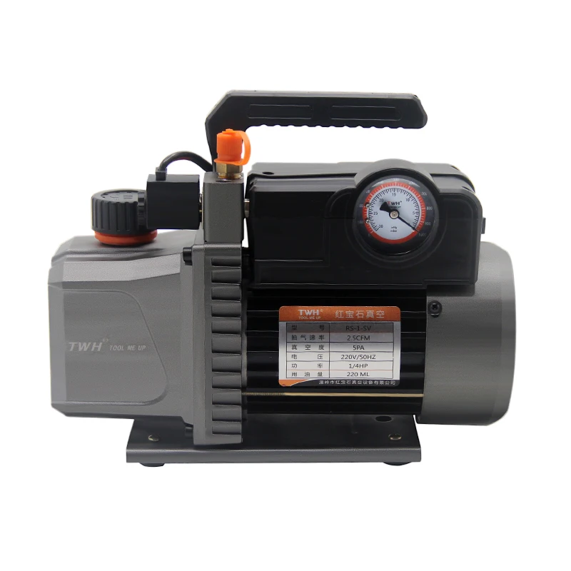 New Rerigerant  With Hand High Pressure Gauge Vacuum Pump