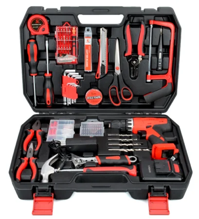 
zokal Bike Bicycle Repairing Tool Set Kit Case Box Universal for Mountain Road Bicycle 129 in 1 