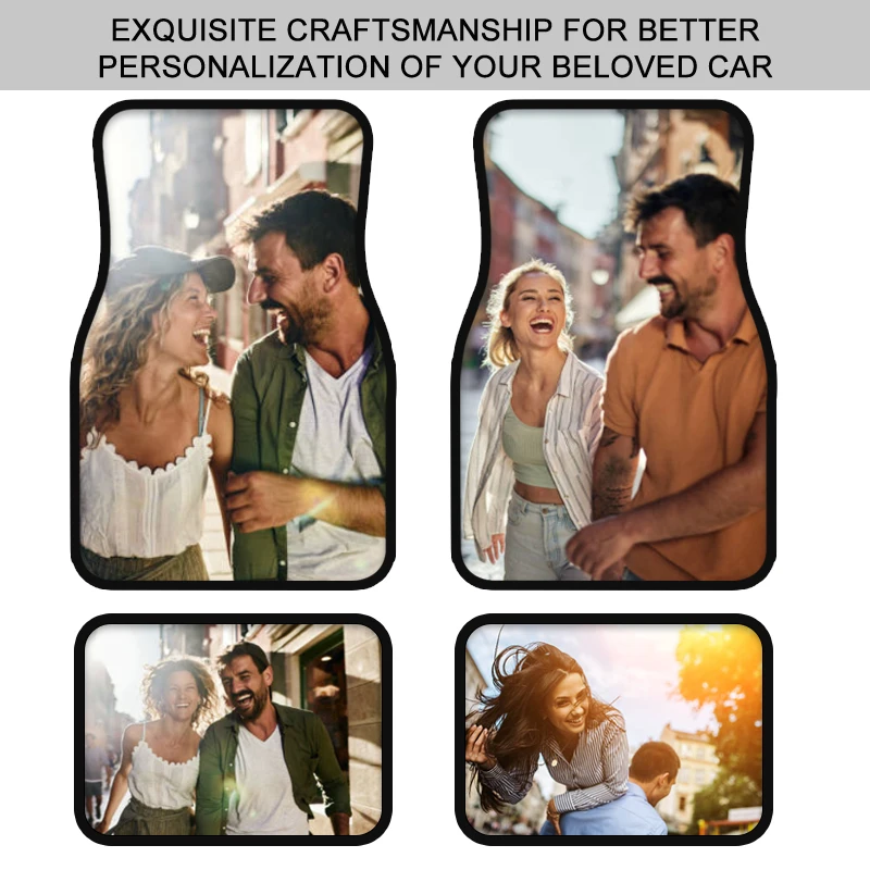 universal blank sublimation Custom luxury rubber Printed floor foot  designer car wash mat logo pvc custom  car carpet mats