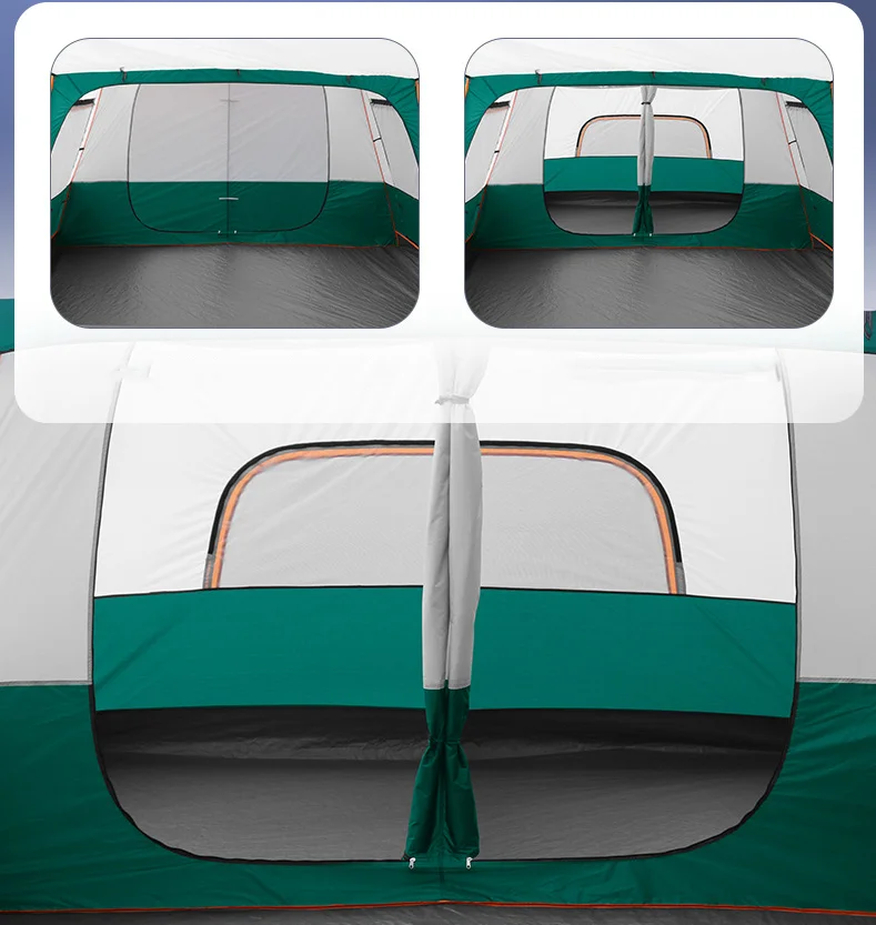 Amazon Large  Luxury Family Outdoor Waterproof Safari Camping Tent