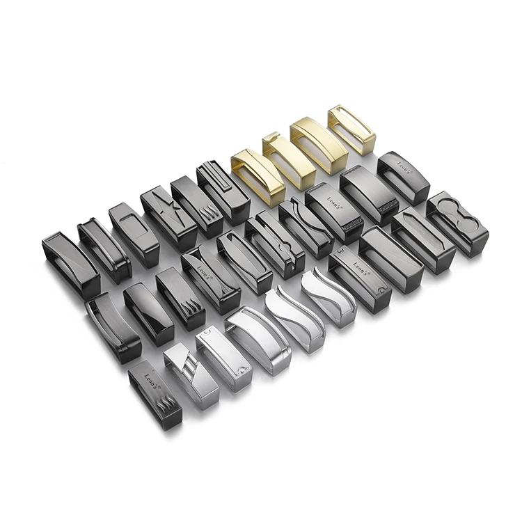 Wenzhou yuanqiao  Fashion 40mm chrome  Plating Zinc Alloy Metal Belt Set Pin Buckle