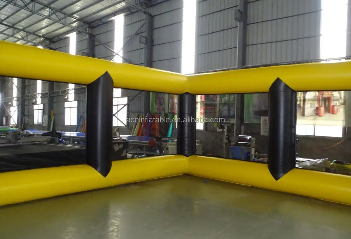 commercial customized adult sport fences Outdoor sport game dodge ball Inflatable Dodgeball Arena